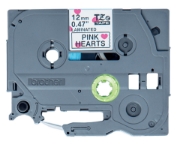 Picture of Brother TZE-MPPH31 label-making tape Black on pink