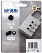 Picture of Epson Padlock Singlepack Black 35 DURABrite Ultra Ink