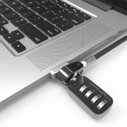 Picture of Compulocks Macbook Pro 2012 - 2015 Security Lock Slot adapter with Combination Cable Lock