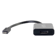 Picture of C2G USB C to DisplayPort Adapter Converter - USB Type C to DisplayPort Black