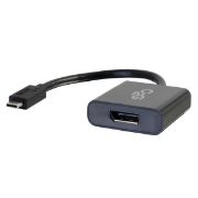 Picture of C2G USB C to DisplayPort Adapter Converter - USB Type C to DisplayPort Black