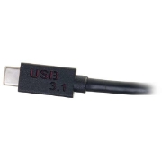 Picture of C2G USB C to DisplayPort Adapter Converter - USB Type C to DisplayPort Black