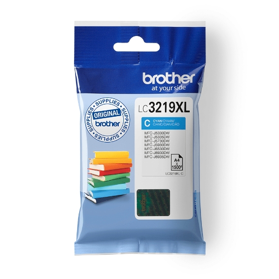 Picture of Brother LC3219XLC ink cartridge 1 pc(s) Original Cyan