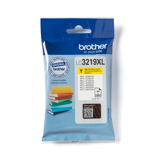 Picture of Brother LC3219XLY ink cartridge 1 pc(s) Original Yellow