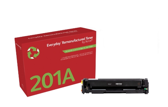 Picture of Everyday ™ Black Remanufactured Toner by Xerox compatible with HP 201A (CF400A), Standard capacity