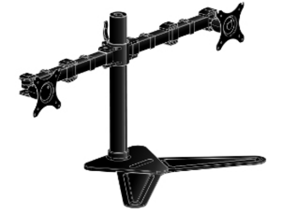 Picture of iiyama DS1002D-B1 monitor mount / stand 76.2 cm (30") Desk Black