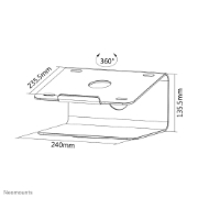 Picture of Neomounts NSLS050 Laptop stand 10-17" - rotatable - universal
