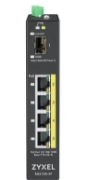 Picture of Zyxel RGS100-5P Unmanaged L2 Gigabit Ethernet (10/100/1000) Power over Ethernet (PoE) Black