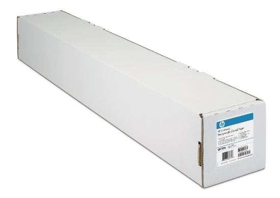Picture of HP Coated Paper-610 mm x 45.7 m (24 in x 150 ft) large format media 1799.2" (45.7 m)