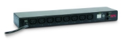 Picture of APC NetShelter Switched Rack PDU, 1U, 1PH, 2.3kW 230V 10A or 2.5kW 208V 12A, 8 C13 outlets, C14 cord