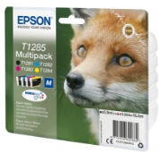 Picture of Epson Fox Multipack 4-colours T1285 DURABrite Ultra Ink