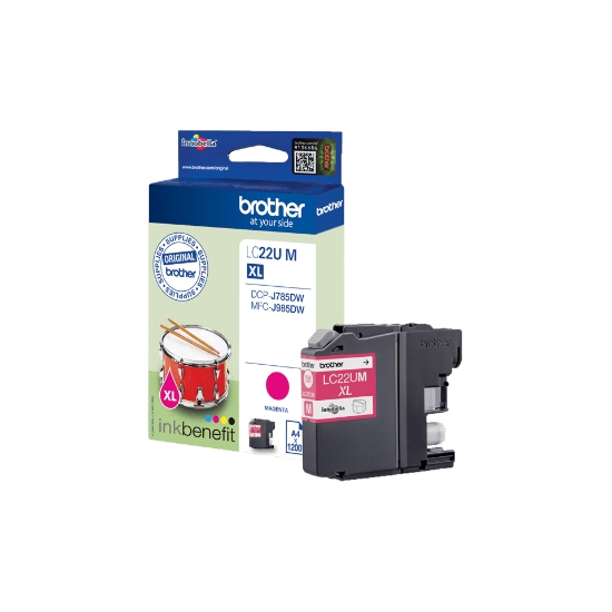 Picture of Brother LC22UM ink cartridge 1 pc(s) Original Magenta