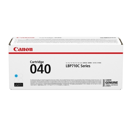 Picture of Canon 040 toner cartridge 1 pc(s) Original Cyan