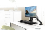 Picture of Neomounts KEYB-V200BLACK Keyboard/mouse shelf VESA installation - w 65 cm