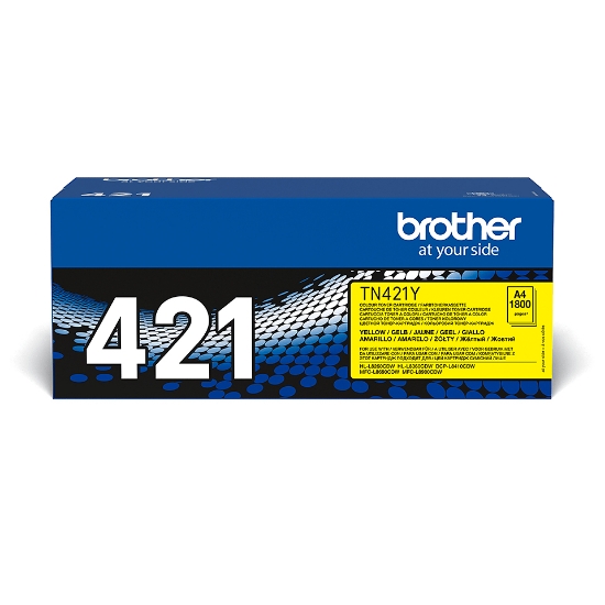 Picture of Brother TN-421Y toner cartridge 1 pc(s) Original Yellow