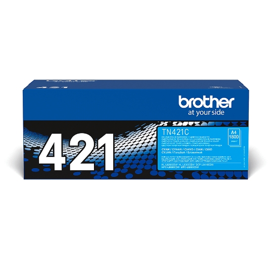 Picture of Brother TN-421C toner cartridge 1 pc(s) Original Cyan
