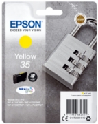 Picture of Epson Padlock Singlepack Yellow 35 DURABrite Ultra Ink