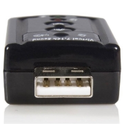 Picture of StarTech.com Virtual 7.1 USB Stereo Audio Adapter External Sound Card