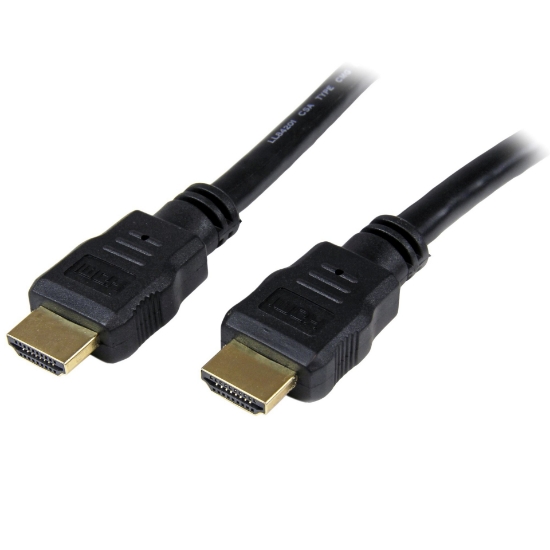 Picture of StarTech.com 5m (16.4ft) HDMI Cable - 4K High Speed HDMI Cable with Ethernet - UHD 4K 30Hz Video - HDMI 1.4 Cable - Ultra HD HDMI Monitors, Projectors, TVs & Displays - Black HDMI Cord - M/M