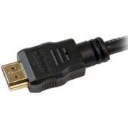 Picture of StarTech.com 5m (16.4ft) HDMI Cable - 4K High Speed HDMI Cable with Ethernet - UHD 4K 30Hz Video - HDMI 1.4 Cable - Ultra HD HDMI Monitors, Projectors, TVs & Displays - Black HDMI Cord - M/M