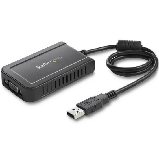 Picture of StarTech.com USB 2.0 to VGA Adapter, USB to VGA Monitor Converter for Windows, 1080p (no support for macOS/ChromeOS/Linux) - TAA