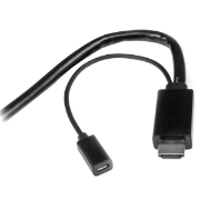 Picture of StarTech.com HDMI, DisplayPort or Mini DisplayPort to HDMI Converter Cable - 2 m (6 ft.)