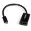 Picture of StarTech.com Mini DisplayPort to HDMI Adapter - Active mDP to HDMI Video Converter - 4K 30Hz - Mini DP or Thunderbolt 1/2 Mac/PC to HDMI Monitor/TV/Display - mDP 1.2 to HDMI Adapter Dongle