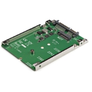 Picture of StarTech.com M.2 SATA SSD to 2.5in SATA Adapter - M.2 NGFF to SATA Converter - 7mm - Open-Frame Bracket - M2 Hard Drive Adapter