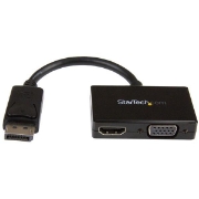 Picture of StarTech.com Travel A/V Adapter: 2-in-1 DisplayPort to HDMI or VGA