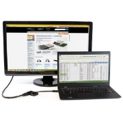Picture of StarTech.com Travel A/V Adapter: 2-in-1 DisplayPort to HDMI or VGA