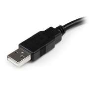 Picture of StarTech.com 6in USB 2.0 Extension Adapter Cable A to A - M/F