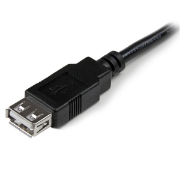 Picture of StarTech.com 6in USB 2.0 Extension Adapter Cable A to A - M/F