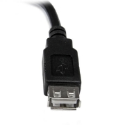 Picture of StarTech.com 6in USB 2.0 Extension Adapter Cable A to A - M/F