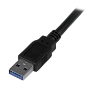 Picture of StarTech.com 3m Black SuperSpeed USB 3.0 Cable A to B - M/M