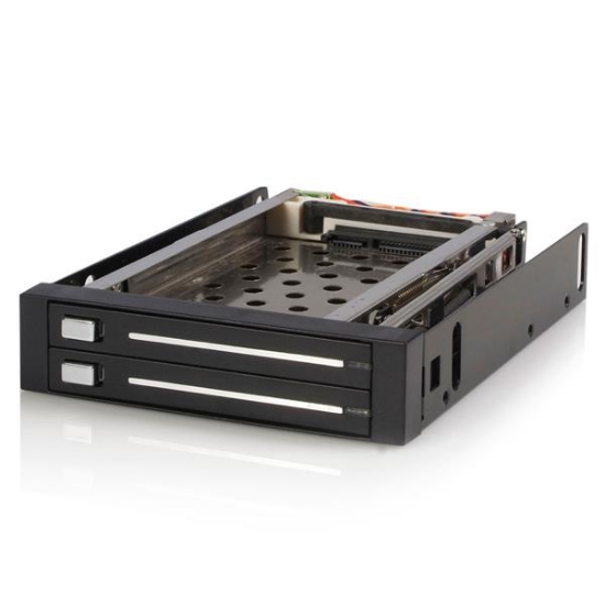 Picture of StarTech.com 2 Drive 2.5in Trayless Hot Swap SATA Mobile Rack Backplane
