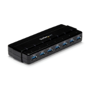 Picture of StarTech.com 7-Port USB 3.0 Hub - Desktop~7-Port USB 3.0 Hub (5Gbps) - Desktop