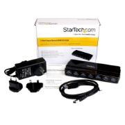 Picture of StarTech.com 7-Port USB 3.0 Hub - Desktop~7-Port USB 3.0 Hub (5Gbps) - Desktop