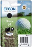 Picture of Epson Golf ball Singlepack Black 34 DURABrite Ultra Ink