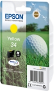 Picture of Epson Golf ball Singlepack Yellow 34 DURABrite Ultra Ink