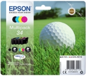 Picture of Epson Golf ball Multipack 4-colours 34 DURABrite Ultra Ink