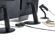 Picture of StarTech.com 7-Port USB 2.0 Hub - Metal Industrial USB-A Hub with ESD Protection & 350W Surge Protection - Din Rail, Wall or Desk Mountable - TAA Compliant USB Expander Hub