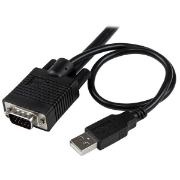 Picture of StarTech.com 2 Port USB VGA Cable KVM Switch - USB Powered with Remote Switch