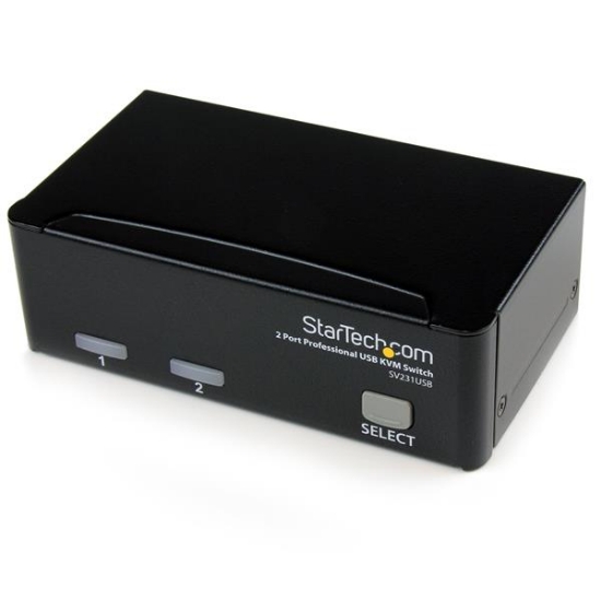 Picture of StarTech.com 2 Port Professional USB KVM Switch Kit with Cables