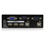 Picture of StarTech.com 2 Port Professional USB KVM Switch Kit with Cables