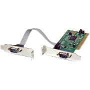Picture of StarTech.com 2 Port PCI Low Profile RS232 Serial Adapter Card with 16550 UART