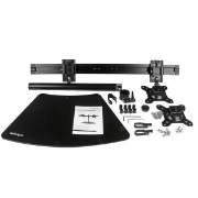 Picture of StarTech.com Dual-Monitor Stand - Horizontal - Black