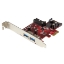 Picture of StarTech.com 4 Port PCI Express USB 3.0 Card - 2 External & 2 Internal - SATA Power - UASP Support - 2x Internal (IDC) Motherboard-Style Headers