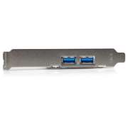 Picture of StarTech.com 4 Port PCI Express USB 3.0 Card - 2 External & 2 Internal - SATA Power - UASP Support - 2x Internal (IDC) Motherboard-Style Headers