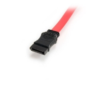 Picture of StarTech.com 20in Slimline SATA to SATA with LP4 Power Cable Adapter