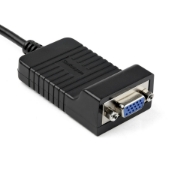 Picture of StarTech.com DisplayPort to VGA Adapter - Active DP to VGA Converter - 1080p Video - Durable - DP/DP++ Source to VGA Monitor Cable Adapter Dongle - DP 1.2 to VGA - Latching DP Connector
